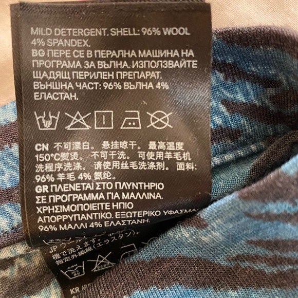 ‼️SOLD‼️ Kenzo x H&M blue tiger print wool leggings - Picture 8 of 9